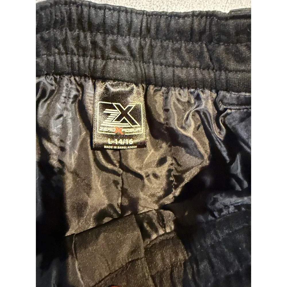 ZeroXposur Kids Black Insulated Snow Pants Cargo Pocket Size L 14/16 Winter Ski